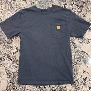 Carhartt Navy Blue Pocket T-Shirt